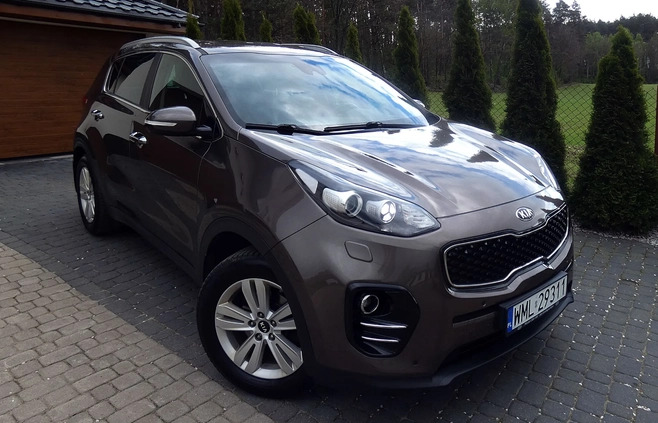 Kia Sportage cena 64900 przebieg: 160700, rok produkcji 2016 z Ruda Śląska małe 742